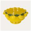 KeyHome Store Alzata in Ceramica con Limoni Decorativi 37x29cm
