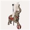 KeyHome Store Giostra con Elefante in Resina H. 54 cm
