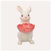 KeyHome Store Coniglio con Svuota Tasche in Ceramica H. 30 cm