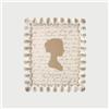 KeyHome Store Portafoto Grande Cornice con Sfere Bianche (24x29cm)
