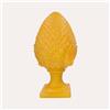 KeyHome Store Pigna in Ceramica Gialla H. 60 cm