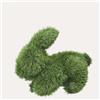 KeyHome Store Coniglio Verde in Erba Sintetica H.35x42x23 cm