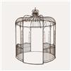 KeyHome Store Gazebo Decorativo in Ferro Verde Inglese Ø250 cm H. 360 cm