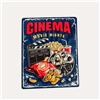 KeyHome Store Tabella in Latta "Cinema" 40x30 cm