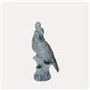 KeyHome Store Vaso Pappagallo in Ceramica Azzurro 26x18xh.53 cm