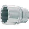 Hazet 1000Az-1.3/16 Inserto per Chiave a Bussola a Doppio Esagono, Argento, Attacco Quadro, Cavo, 20 mm 3/4 di Pollice
