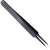 Bernstein Tools for Electronics Bernstein 5-052-13 - Pinzette SMD, piatte, con punte piegate, lunghezza 110 mm, con rivestimento ESD