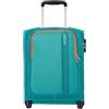 American Tourister Sea Seeker - Upright S, Bagaglio a mano, 45 cm, 28L, Verde (Aqua Green)