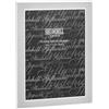 Shudehill Giftware Joe Davis 24157 Cornice per Foto in Argento Satinato, 13 x 18 cm