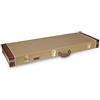 Crossrock - Custodia in legno per chitarra elettrica Fender Telecaster e Stratocaster, in tweed vintage (CRW600ETW)