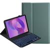YKWXSC Cover con Tastiera per Lenovo Yoga Tab 11,1 Pollici Tablet 2025, Disposizione ltaliana con 7 Colori Illuminato Senza Fili Staccabile Custodia, Verde