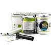 SmarterSurfaces Pittura Proiettore Smart Pro - Vernice di Proiezione Bianca 4.5m² + Primer Bianco 6m² - Risoluzione 4K - Gain Value 1.1