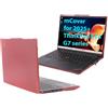 mCover Custodia rigida compatibile solo per Lenovo ThinkPad E14 Gen 7/Gen 8 2025-2027 da 14 (con cerniera a 180°, non compatibile con altri modelli Lenovo) - Rosso