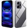 HS Products HSP Cover per Xiaomi Redmi Note 12 Pro+ 5G - Antiurto e Perfettamente Aderente | Custodia in Silicone TPU con Microdots Anti-Ingiallimento e Protezione Fotocamera - Trasparente
