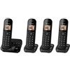 Panasonic KX-TGC424 - Telefono cordless con segreteria telefonica (basse radiazioni)