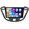 VECHTEL 4G&128 G 9 Autoradio per Ford Transit Custom Tourneo 2013-2018 con Carplay Android Auto Wireless,EQ,Mirror link,Bluetooth RDS/FM Radio,Wi-Fi GPS Navi,Telecamera posteriore AHD
