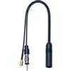 Keple DAB Antenna Splitter Convertitore Adattatore Cavo Divisor Eightwood SMB Din Femmina a Din Maschio - RG174 DAB Auto Autoradio Stereo per AM FM Compatibile con Pioneer Clarion Kenwood Alpine JVC - 30CM