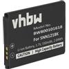 vhbw batteria compatibile con Motorola Gleam, Gleam EX211, Gleam EX210, EX211, EX210, EX212 smartphone cellulare (550mAh, 3,7V, Li-Ion)