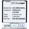 Cameron Sino CS-SMG388XL Batteria 1900mAh compatibile con [Samsung] Galaxy Active Neo, Galaxy Xcover 3, xCover 3 2016, Xcover VE 2016, SC-01H, SGH-N533, SM-G388, SM-G388D, SM-G388F, SM-G389F sostituisce EB-BG388B