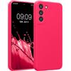 kwmobile Custodia Compatibile con Samsung Galaxy S22 Plus Cover - Back Case per Smartphone in Silicone TPU - Protezione Gommata - Rosa Shocking