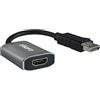 CalDigit Adattatore attivo DisplayPort 1.2 a HDMI 2.0 (DP a HDMI) 4K 60Hz UHD (3840 x 2160), supporto Eyefinity