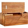 Generic Scatola organizer per cavi, contenitore in legno per nascondere cavi, per casa, ufficio, dormitorio, hotel, fattoria, scuola, soggiorno, scrivania