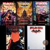 ⭐ Dylan Dog Batman 1-2-3 + variant metal + variant blank serie completa Bonelli