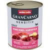 ANIMONDA GranCarno Sensitive manzo con patate 800g