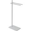 FERIDRAS Piantana Portasciugamani, Bianco, 20x35x86 cm COD 154035