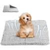 ZRUEWOT Tappeto Riscaldante per Gatti - Coperta Autoriscaldante per Animali, Senza Elettricità, Con Base Antiscivolo, Comfort per Cani e Gatti - 40x50 cm