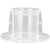 Generic Collare per Collo di Pappagallo Collare Anti- per la Guarigione delle Ferite Protettivo per Uccelli, Materiale Acrilico, 3 Misure Disponibili (L diametro esterno 9,5 diametro interno 4,5)