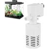 Generico Filtro per Acquario Filtro 'Acqua Regolabile da 6 W - 130 GPH | per Acquario, aeratore Regolabile da 6 W - per sommergibile | Pompa per Ossigeno con circolazione del