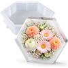 JVHLOV Stampo Grande stampi in Silicone per Resina epossidica, fermalibro e Cornice Fotografica DIY, conservazione dei Fiori, Decorazioni per la casa - Esagonale