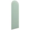 murando - Testiera Letto Imbottita - Staccionata - Velluto Qualità - Antimacchia - 80x20 cm 1 Pezzo - Pannelli Decorativi per Pareti - Cuscini Testata Letto - Pannelli Imbottiti per Cameretta - Menta