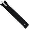 Aerzetix - Set di 10 Cerniere Lampo a Spirale N°5 16cm Non separabili Nero con cursore Decorativo | per Abbigliamento Accessori Borse Cucito Fai da Te