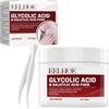 Dongcill 55 pezzi Acido Glicolico Cuscino di rivestimento, Glycolic Acid Cuscinetti, Acido salicilico viso, Cuscinetti esfoliante,acido glicolico per le imperfezioni della pelle, riduce le linee e l'acne