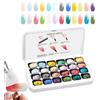 Generico Gel per pittura unghie - da disegno con 24 griglie | Set di gel colorati per manicure UV a lunga durata Kit professionale per per casa, salone, carnevale di bellezza