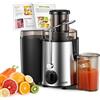 Estrattore Frutta E Verdura Potenza Massima 800W, Centrifuga Frutta E Verdura Co