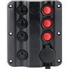 Osculati Pannello elettrico Wave 3+1 presa accendino Osculati