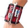Generisch Bracciale magnetico per viti, organizer magnetico compatto, organizer per cintura, per papà, fidanzato, zio, marito, compleanno, Natale, Capodanno, festività