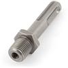 Ruilogod Shank 1/2 Dia maschio filo drill manellatico adattatore grigio scuro