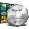 Bayerwald Werkzeuge Bayerwald - Lama per sega circolare HM per legno, Ø 305 mm x 2,6 mm x 30 mm, WZ negativo (60 denti) | per tronchi e tronchi | fori di combinazione