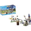 PLAYMOBIL Novelmore 71447 Arwynn festeggia Un Compleanno cavalleresco con tiro al Bersaglio, dolcetti e Molti Accessori, Gioco di Ruolo figurativo, Giocattolo per Bambini dai 4 Anni in su