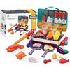 Generico Set Grill Per Bambini - Giocattolo Barbecue Con Suono Luminoso | Giochi Di Ruolo BBQ Playset Per Ragazzi E Ragazze, Gioco Da Interni Per Esterni Cucina Giocattolo Educativo Immaginazione Creativa Uso