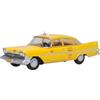 Oxford Diecast 1959 Plymouth Belvedere Taxi Yellow Tanner Yellow Cab Co. 1/87 (HO) Scala Diecast Model Car 87PS59002