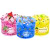 JAiiMen Kit Slime - 3 Pack Jelly Cube Slime Trasparente Croccante con Charm Blu, Anguria e Ananas, Giocattoli Antistress Carini e Aesthetic per Ragazze e Ragazzi, Idee Regalo di Compleanno Divertenti