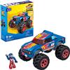 Mega Brands MEGA Hot Wheels - Race Ace Monster Truck con 69 mattoncini e 1 micro personaggio snodato, Giocattolo per Bambini 5+ Anni, HDJ93