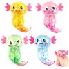 HAINLOGWANG 4 Pezzi Axolotl Squeeze, Squishy Antistress, Antistress Bambini, Axolotl Giocattolo per Adulti Bambini Feste Di Compleanno