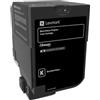 Lexmark 74C20K0 cartuccia toner 1 pz Originale Nero