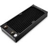 EK WB Radiatore EK CoolStream PE 240 Dual 2x120mm Rame Nero